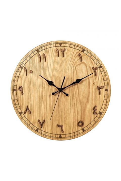 Gugar WooD Eski Vakit Ahşap Duvar Saati- Meşe Kaplama Ahşap Duvar Saati- Osmanlı Duvar Saati