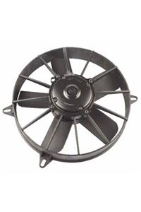 ÖZGÜÇYEDEK Aksıyel Fan Motoru 12v 12 Komple Yassı Genıs Emıcı Aksıyel Fan 5 Kanat 305mm 270