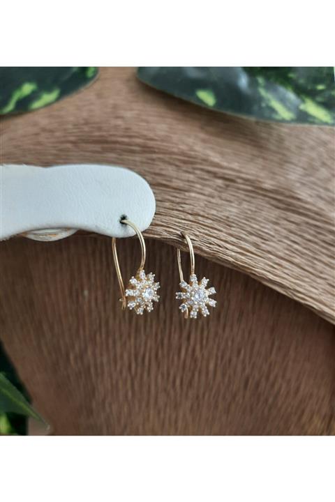 Altınalsak Sallantılı Güneş Küpe