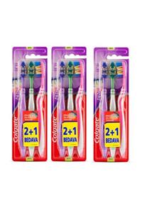 Colgate Zigzag Diş Fırçası 2+1  3 Adet 3 Lü Fırça