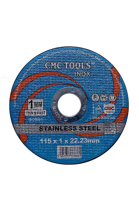 CMC Inox Kesici Taş Spiral Taşı 115x1.0x22mm 5 Adet