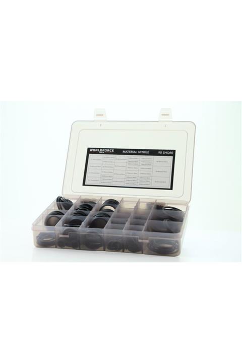 WORLDFORCE TOOLS Worldforce 447 Parça O-ring Seti Asorti Oto Conta Seti