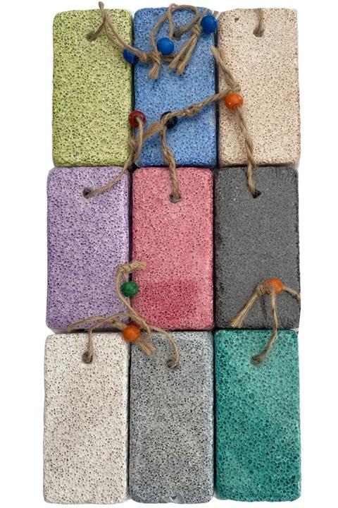 aktarloji 20 Adet Ayak Bakım Topuk Taşı Doğal Ponza Köpük Taşı Nasır Peeling Taşı