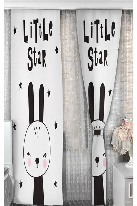 Bebişim Halı Sevimli Tavşan Bi65 140x200 Çocuk Odası Fon Perde