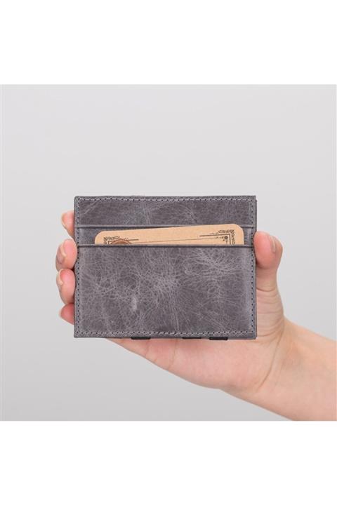 PLM Yule Unisex Tasarım Cüzdan Tn18 Gri