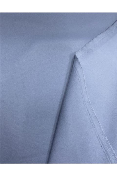 KUMASMODAM Mavi Kaşe Kumaş