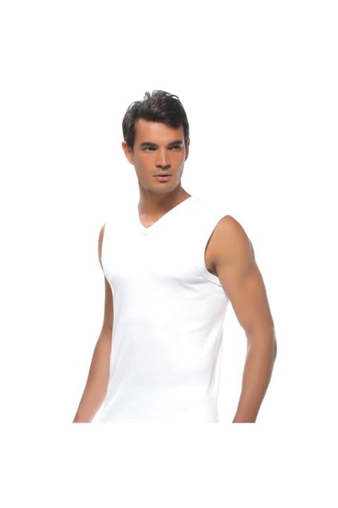 Gümüş İç Giyim Erkek V Yaka Fanila -3'lü