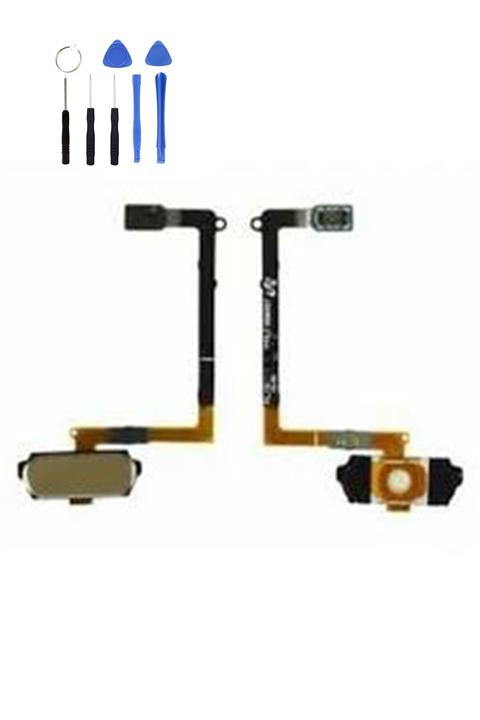 Tk Tech SAMSUNG S6 G920 HOME TUŞ BORDU MAVİ TAMİR SETİ YANINDA !!!