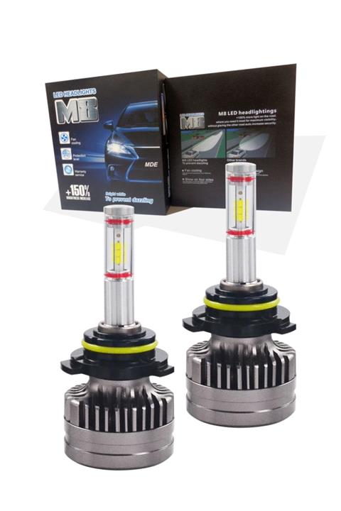 C9 Led 360 M8 9005 Full Power Csp 360° Led Xenon Far Ampulü %100 Canbus 12000lm