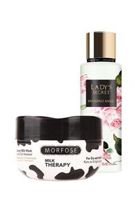 Lady Secret Backstage Angel Vücut Spreyi + Morfose Milk Therapy Saç Maskesi