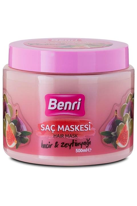 Benri Saç Maskesi Incir Zeytinyağı 500 ml