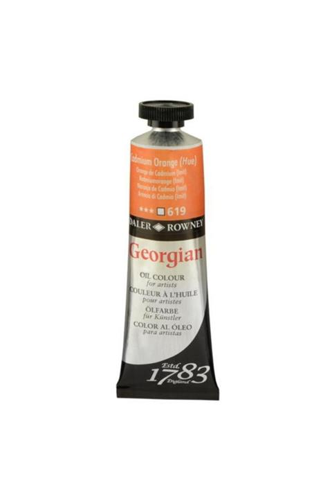 Daler Rowney Georgian Yağlı Boya 38ml - N:619 Cadmium Orange