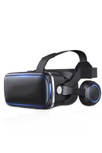 Murcell Kitap Oppo A91 Uyumlu 3d Vr Sanal Gerçeklik Gözlüğü Panoramik Görüntü Stereo Kulaklıklı
