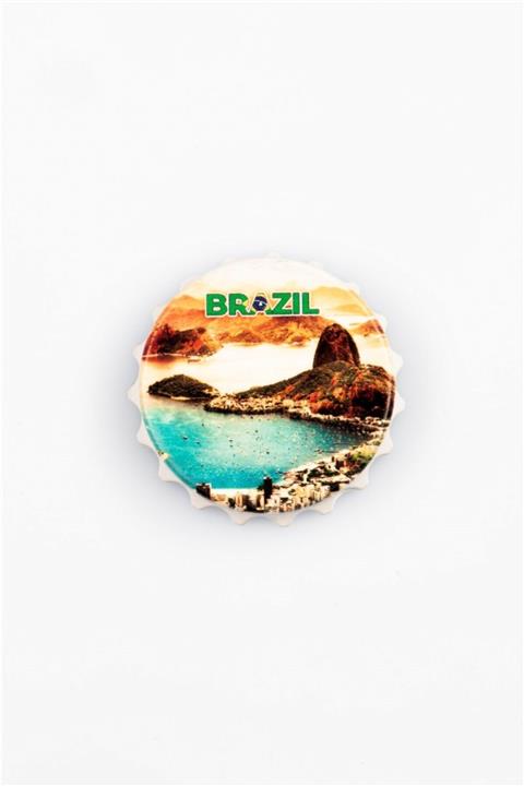 Dünyadan Hediyeler Yeşil Brezilya Temalı Magnet Kapak Açacak