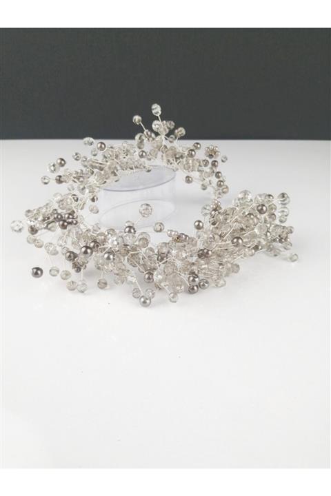 Hobigram Antrasit Renk Saç Ve Türban Aksesuarı