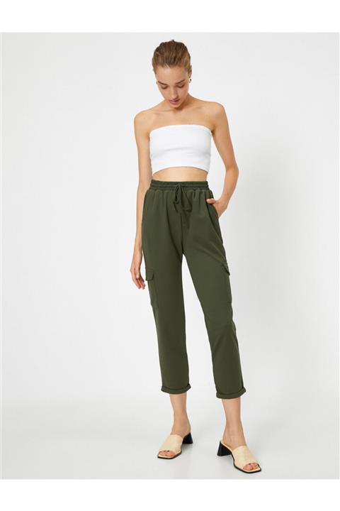 Koton Beli Bağlamalı Pantolon