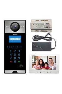 Multitek 7 Daire 7 Inç Görüntülü Diafon (mb-12/mb-73)beyaz