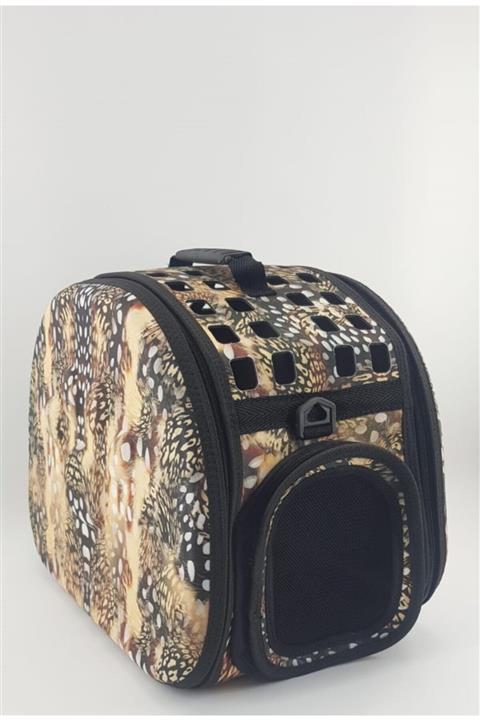 GND Eva Kabartmalı Kedi Köpek Taşıma Çantası Flybag 42x26x35 Cm