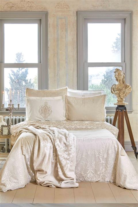 Karaca Home Desire Bej 10 Parça Çeyiz Seti