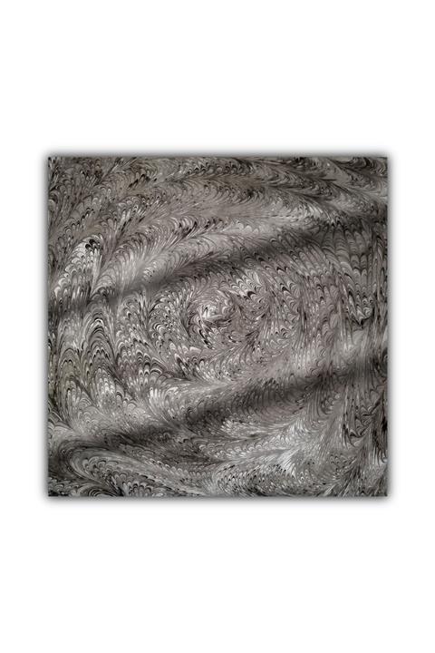 ELİFEBRU exclusive handicrafts Ebru Sanatı El Yapımı Ipek Fular Krf 16