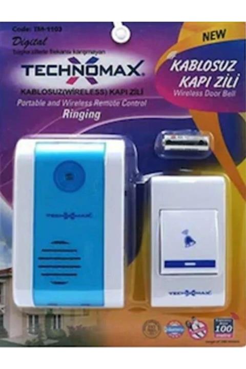 Hibrit Shop Kablosuz 100 Mt Mesafeli Kapı Zili