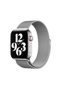 Apple Watch 7 45mm Minalo Metal Hasır Kordon