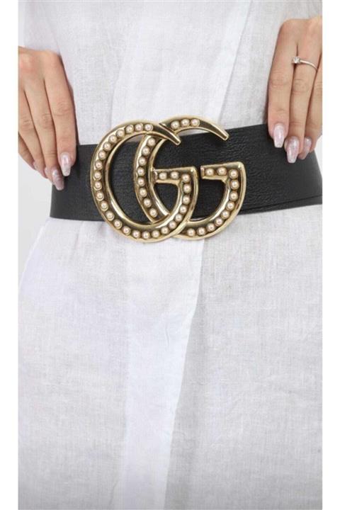 MARQUE SOSYETHEPAZARI Taşlı Kadın Kemer