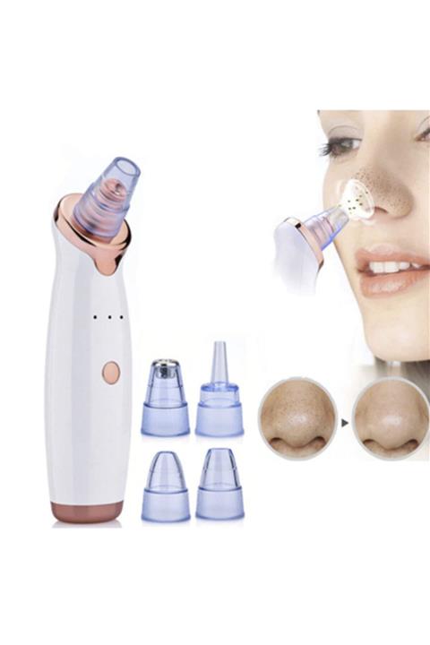 renkli çiçekler Yüz Siyah Nokta Çıkarıcı Elektrikli Akne Temizleyici Gözenek Temizleyici Makinesi