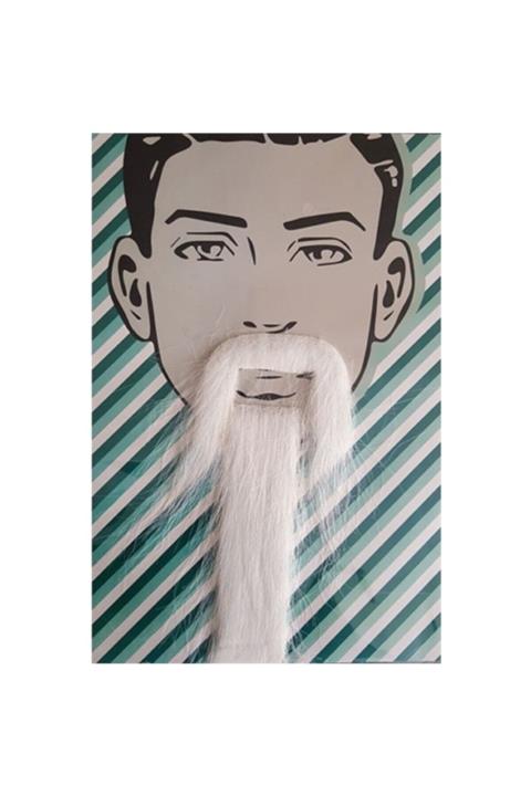 tamithalat Takma Sakal Keşiş Sakalı - Beyaz