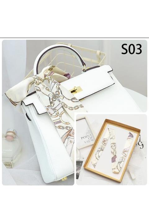 blondishbabe Ince Şerid Fular 100x5cm