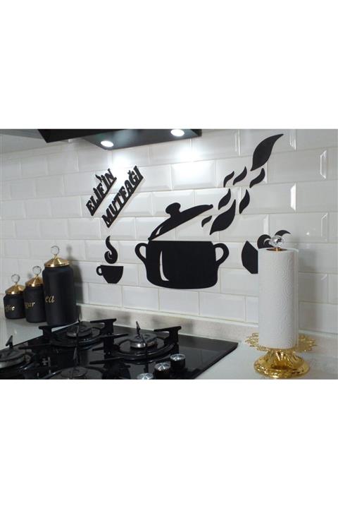 BİR2BİR HEDİYELİK Ahşap Mutfak Süsü