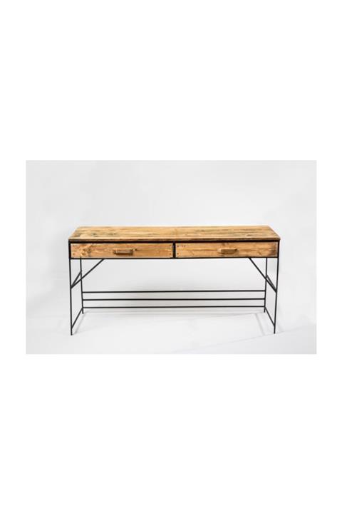 WODesign Masif Ahşap Metal Dresuar Konsol