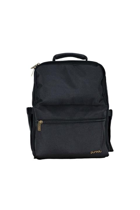 PUREDU Siyah Anne Bebek Bakım Sırt Çantası - Live Colorfully Koleksiyonu
