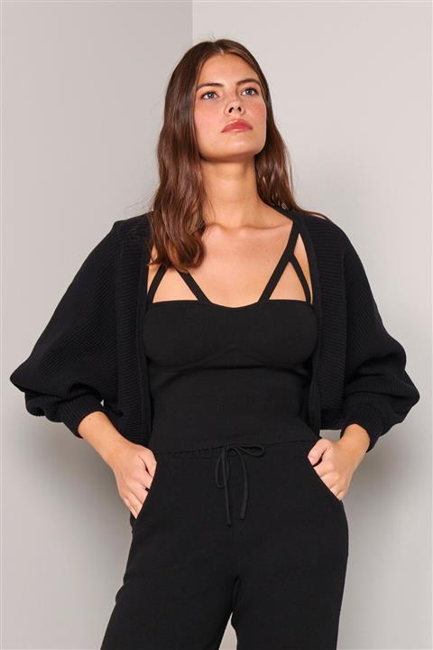 JOIN US Yarasa Kol Fitilli Bolero