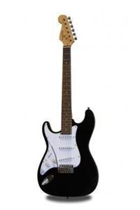 HİLALSHOP Gitar Elektro Solak Manuel Raymond Mrelh3bk