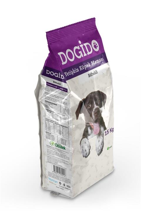 DOGİDO Biftekli Yetişkin Köpek Maması 15 kg