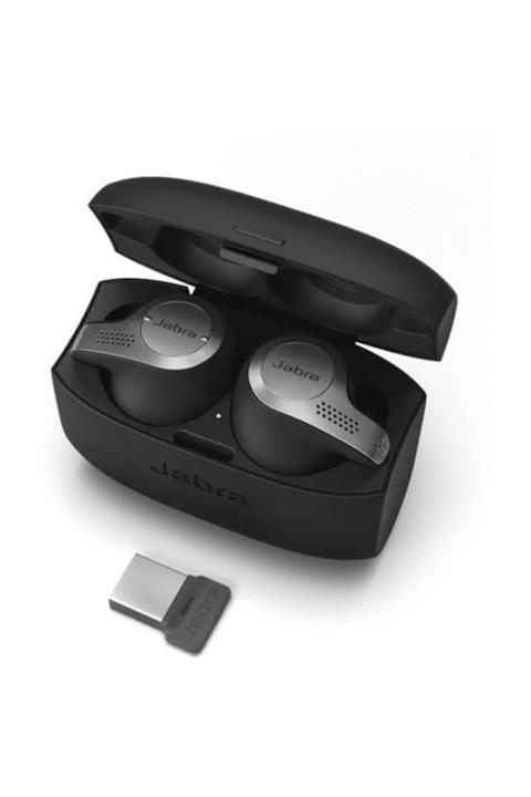 Jabra Evolve 65T MS Bluetooth Kulaklık Titanyum Siyah