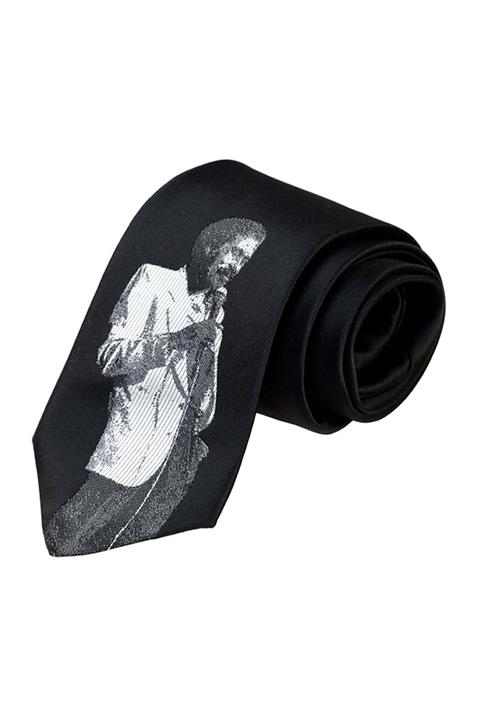 Exve Exclusive Stevie Wonder Portreli Kravat