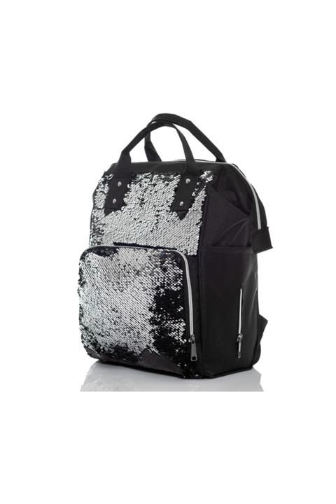 Derimo Bag Özel Paletli Pullu Bakım Çantası Bebek Bakım Sırt Çantası