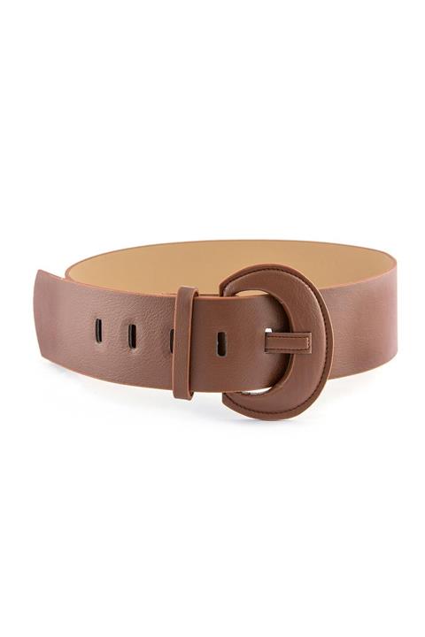 Nefise Mango Pres Kaplama Kemer 7 Cm