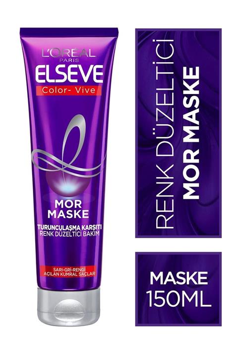 ELSEVE Color-vive Purple Maske Silver Mor Maske 150ml