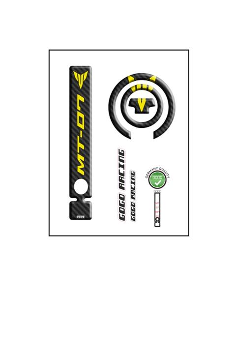 Yamaha Mt-07 2017-2019 Tank Pad 003 (mt07tp003-01)