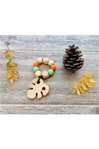 Woodeneya Diş Kaşıyıcı Turuncu