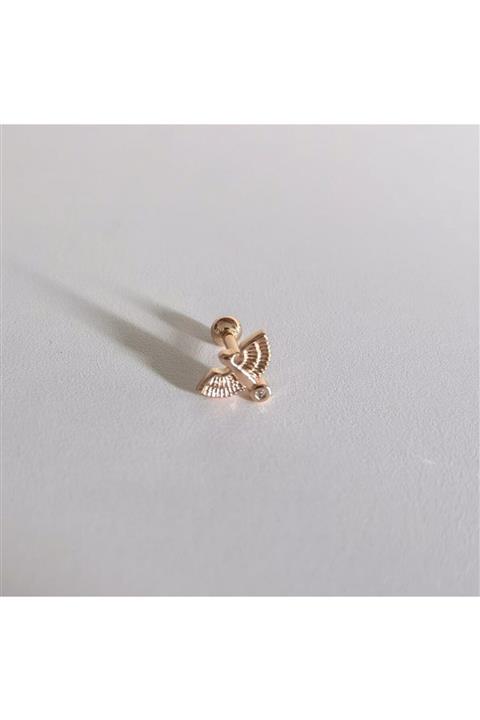 Bylin Cerrahi Çelik Rosegold Anka Kuşu Piercing