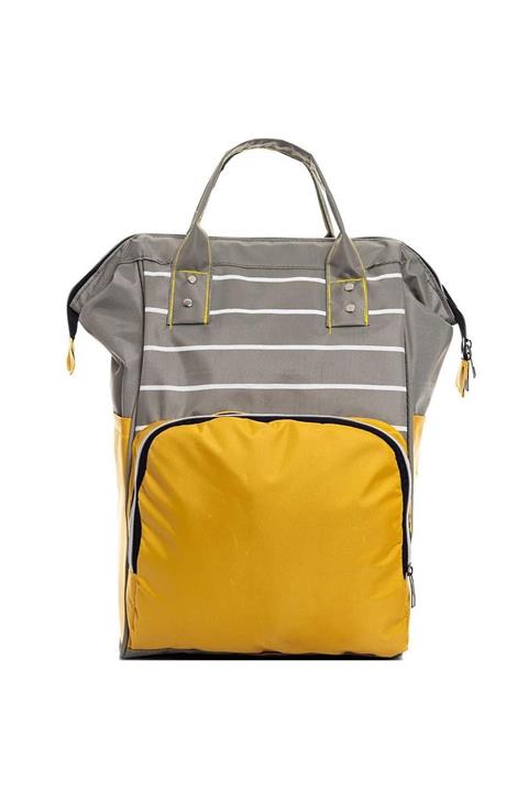 Mother Bag store Sarı Gri Anne Bebek Bakım Çantası