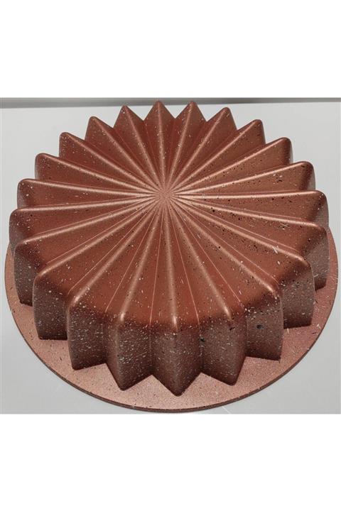 Hibana Dokum Tart Kek Kalıbı(27cm)-yıldız Pembe