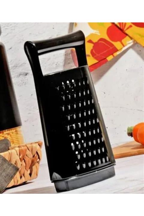 çilekev Akrilik Siyah Kullanışlı Çift Taraflı Rende 25 Cm