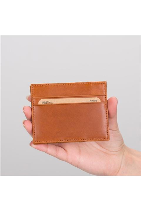 PLM Yule Unisex Tasarım Cüzdan Rst2 Taba