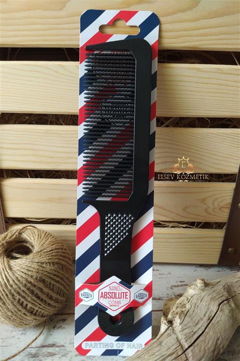 Nano Absolute Saplı Tarak G-270 Siyah Elsevkozmetik