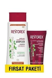 Restorex Fırsat Paketi Kuru Ve Yıpranmış Saçlar Için Şampuan 500 Ml & Saç Maskesi 200 Ml